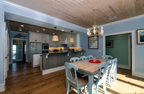 Edisto Island House | Second Row Beauty w/Ocean Views & Elevator; Direct Beach Access; Multiple Porches; Cable TV/WiFi