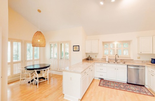 Sea Pines Villa | Spacious family retreat w/water view, large deck, & perfect location