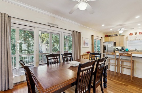 Vanderhorst Plantation House | Spacious home with pool - walk to beach & golf