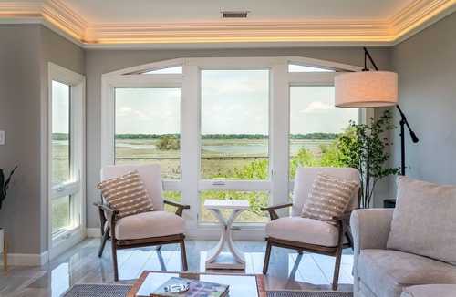 Seabrook Island Villa | Spectacular Panoramic Marsh Views! Amenity access included!