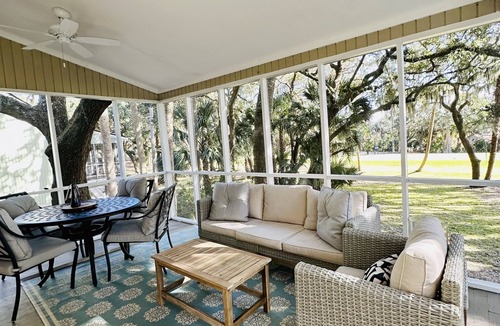 Tarpon Pond House | Stunning Newly Renovated Tarpon Pond Cottage Golf & Marsh Views Seabrook Island
