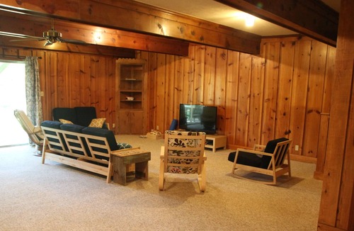 Lake Providence House | The Fish Camp: 4 Bedroom Lake House Sleeps 12 on Lake Providence with Dock