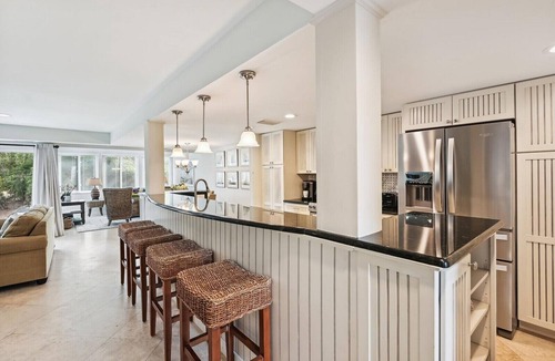 South Beach Villa | Townhome in Sea Pines | Steps to Beach and Marina!