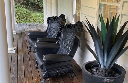 Sea Acres House | Welcome to the Pearl! Classic architecture, modern design, Chanel inspired.