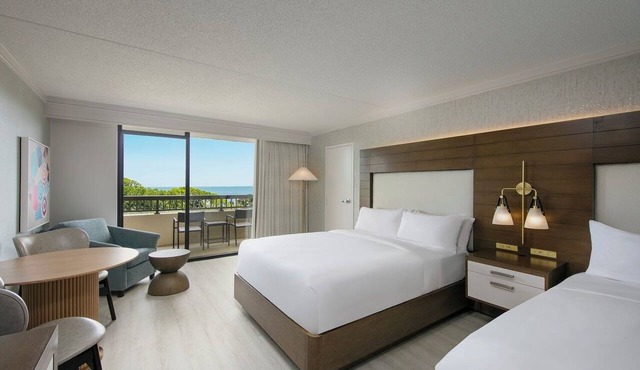 3 Ocean View Units w/Balconies! Pools & Spa, Mini Golf, and Tennis Court Onsite