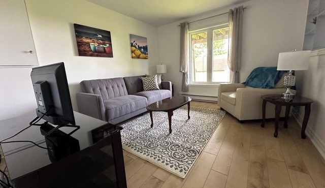 A clean, comfortable and pet-friendly St. John's home base just 8 minutes from downtown. This well-equipped 1BR lower-level apt sleeps 3 (2 adults + 1 child), with a full kitchen, laundry and private entrance—ideal for exploring the city and beyond. in St. John's