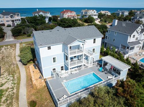 Angelo del Mare - Pine Island 9 Br, Pool, Hot Tub, Elevator, Open All Year in Corolla