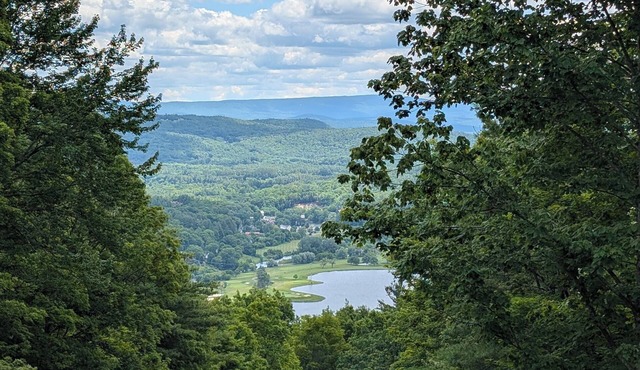 Beautiful views overlooking the Quechee in Quechee