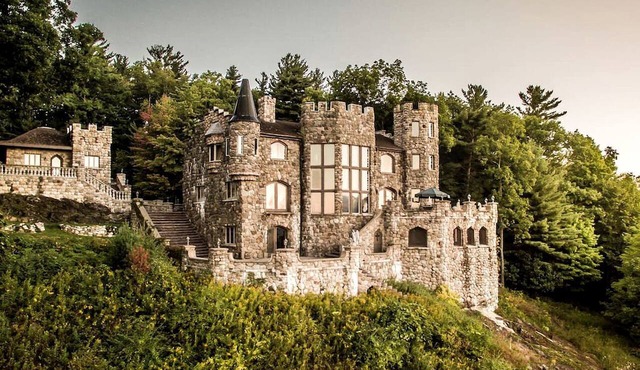Breathtaking Cottage Rental on Castle Grounds Overlooking Lake George in Bolton