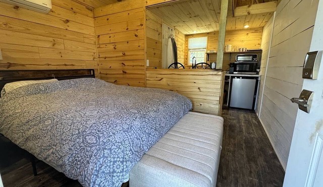 Cozy Tiny Cabin with Rustic Charm near Mineral Wells, Texas in Mineral Wells