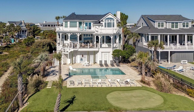 Discounts! Sea Spray- 400 Ocean Blvd. Oceanfont! Six Bedroom, Sleeps 15, Private Pool/Hot Tub