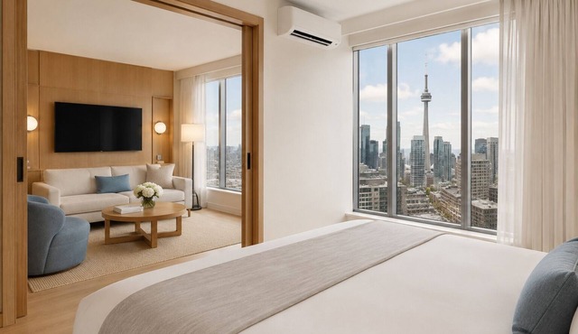 Downtown Harbour 2BR Suite in Toronto