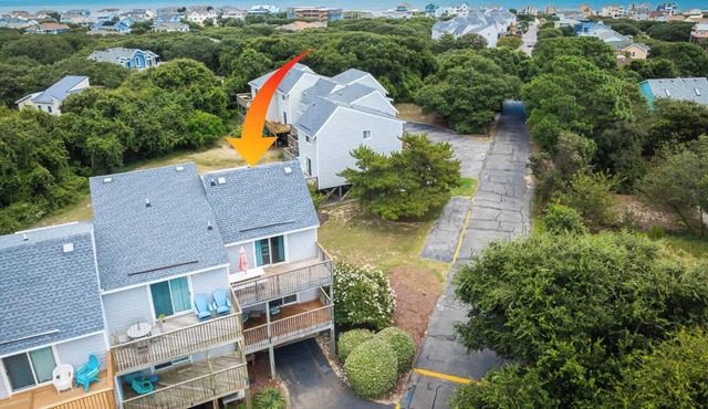 Duck Condo, 5 min walk to beach w/community pool!
