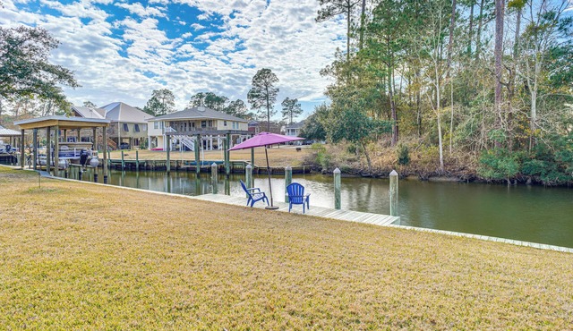 Fish & Boat On-Site! Coastal Pass Christian Escape