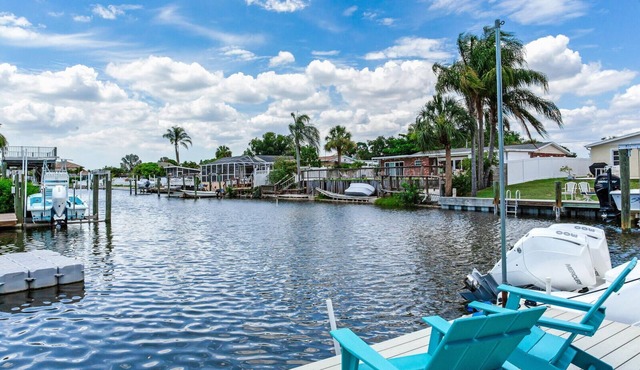 Heated pool on water, 3-bedroom house in beautiful Tampa in Tampa