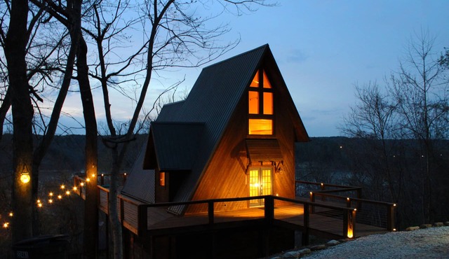 🌟 Lakeview Haven 🌟 A-Frame Treehouse Beaver Lake