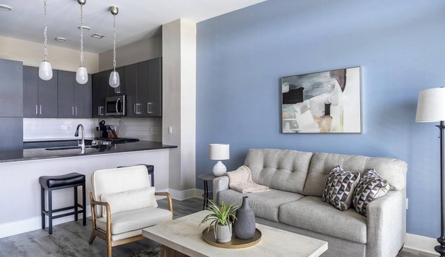 Landing | Modern 1BD, Clubhouse, Yoga Studio
