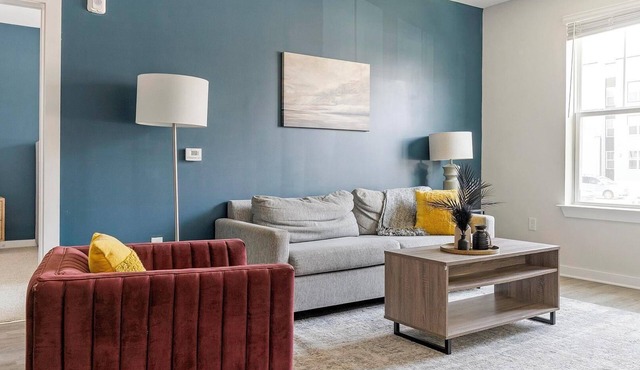 Landing | Modern 2BD, Yoga Studio, Gym