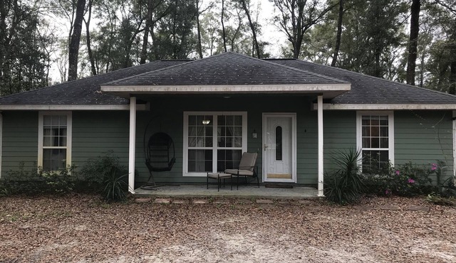 Newer built Three/two home - Open floor plane Outside gas barbecue and fire pit in Branford
