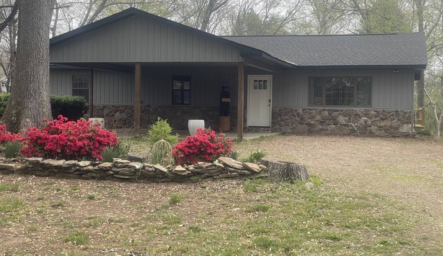 Newly renovated house on Little Red River. Deck overlooking dock with boat slip!