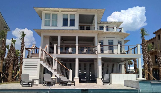 OCEANFRONT/Sleeps 12/LANDS END/POOL SPA/ELEVATOR/SUMMER KITCHEN
