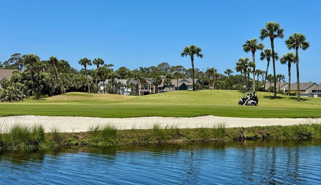 On Lagoon & Golf course! Tons of Wildlife & Amazing views of Fairways 1, 2, 8, 9
