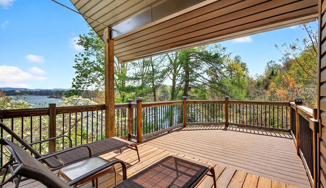 Paddle On Inn | Spacious Lakefront Retreat with Private Dock + VIEWS!