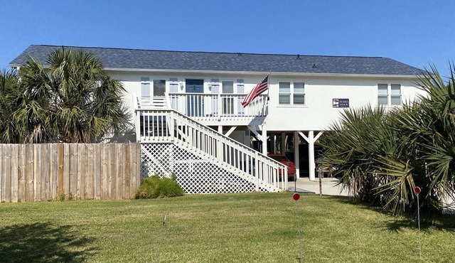 Partial OCEAN VIEW! Fenced yard bring doggo. WaterFront DOCK Fishing