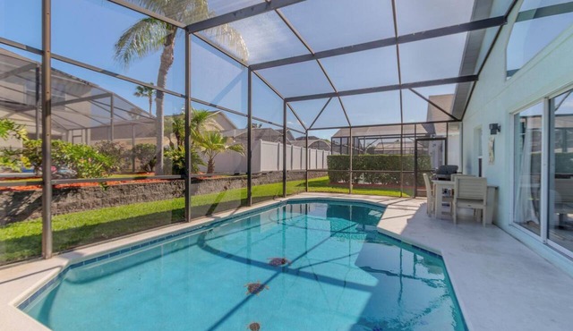 Private Pool House w/Spa, Near Disney & Gym