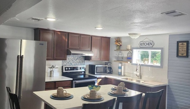 Relax in this country living spacious and serene Historical newly renovated home in Many