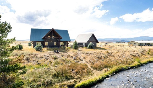 Remote Riverfront Cabin with Porch and Amazing Views in Montana in Cameron