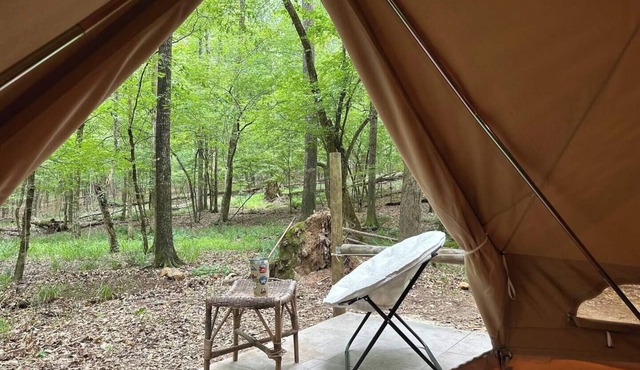 Secluded Bell Tent Near Lake Oconee | Nature Stay in Eatonton