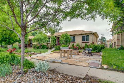 Shared Patio & Fire Pit: Denver Apartment in Denver