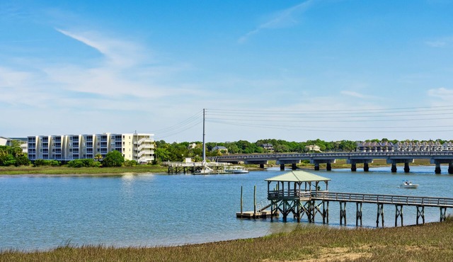 Water's Edge 114 - River Daze - Premier Riverfront Townhome - Pool & Fishing Pier!