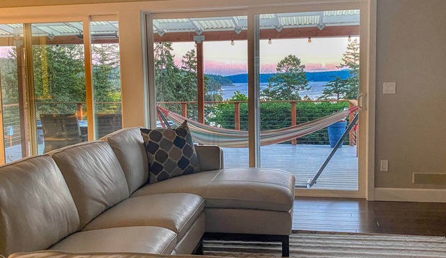 Water View Modern Farmhouse; Now Available for Fall 2025 - Premier Host in Eastsound