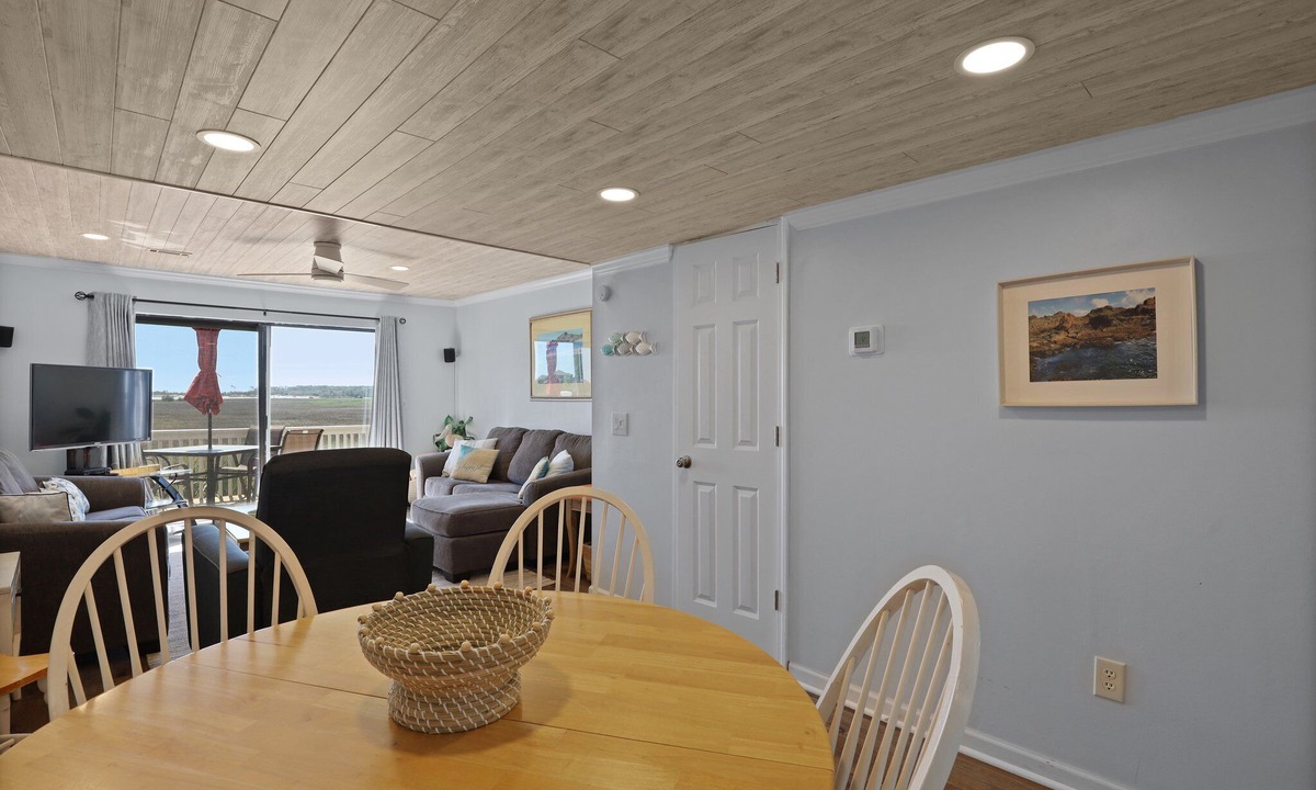 Oceanmarsh Subdivision Condo | NEW LISTING! Two Bedrooms in A Building with Marsh and Ocean Views