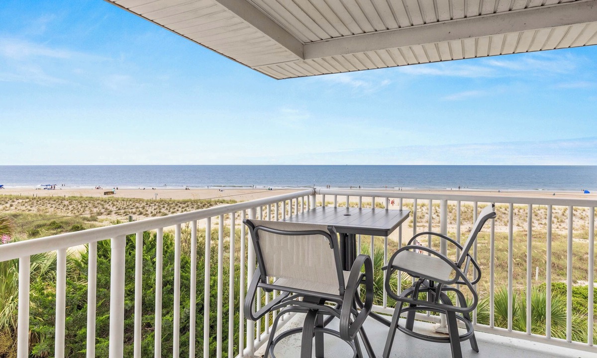 Tybee Island Condo | Ocean Song 331 | Top Floor, Corner Condo, Views!