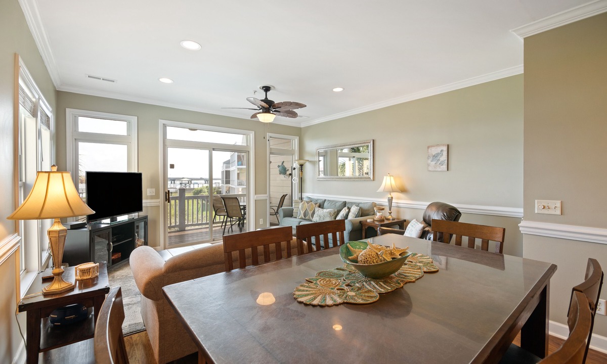 Folly Beach Condo | 17 Turtle Bay - Riverfront Townhouse Next to the Pool - End Unit