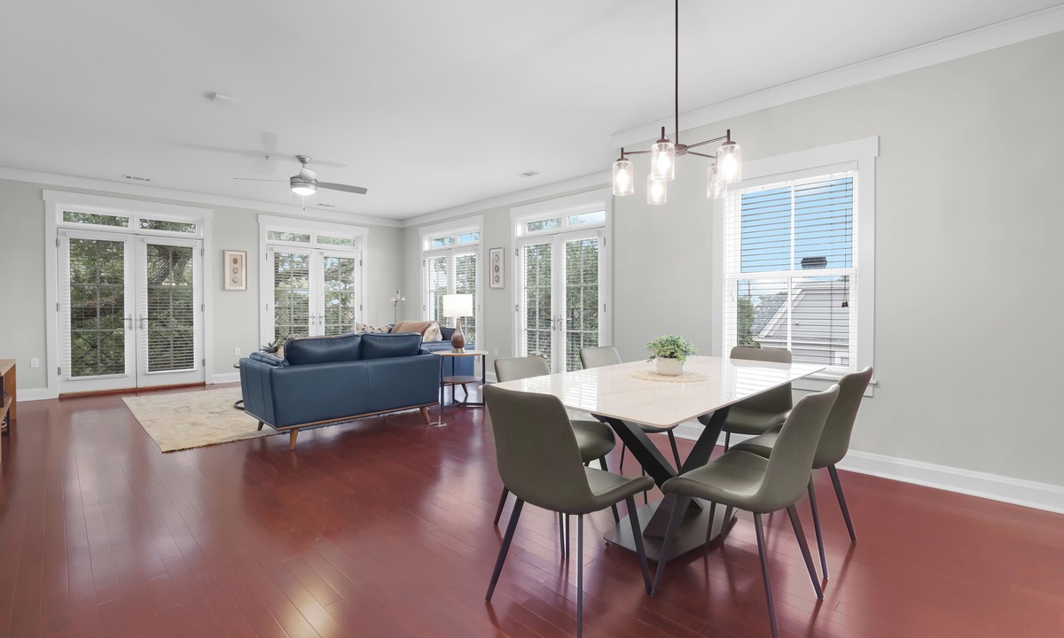 Old West Broad Neighborhood Apartment | Charming Historic District 3BDR w/French Doors | The Juliette #303 by AvantStay