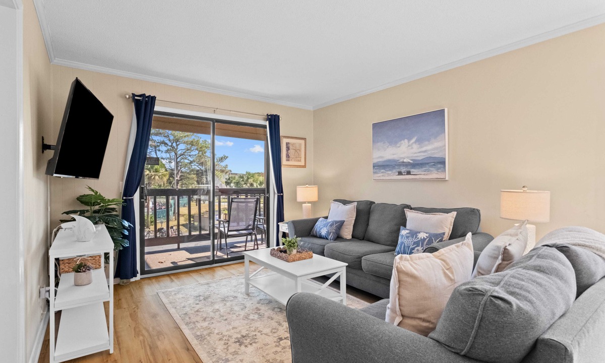 Folly Field Condo | 2-Bdrm Condo Meets Family Desires - Beachfront Resort - Full Amenities - C13
