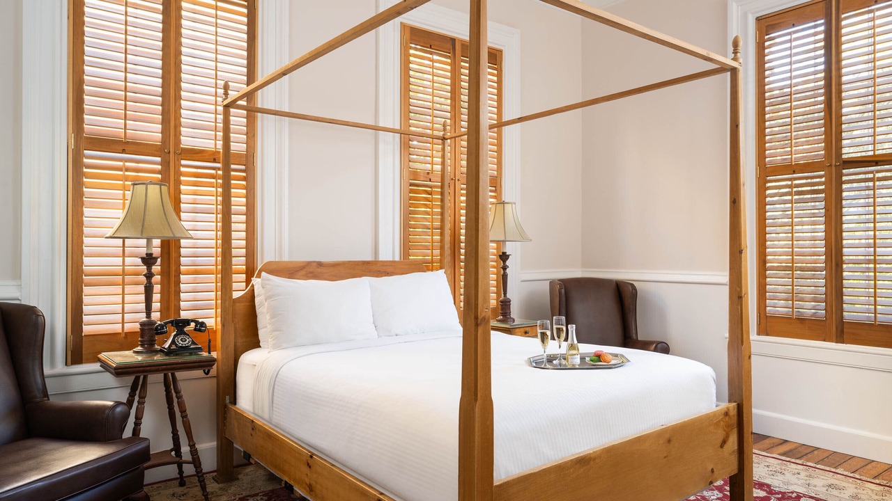 Photo of Bedroom in Charleston Historic District