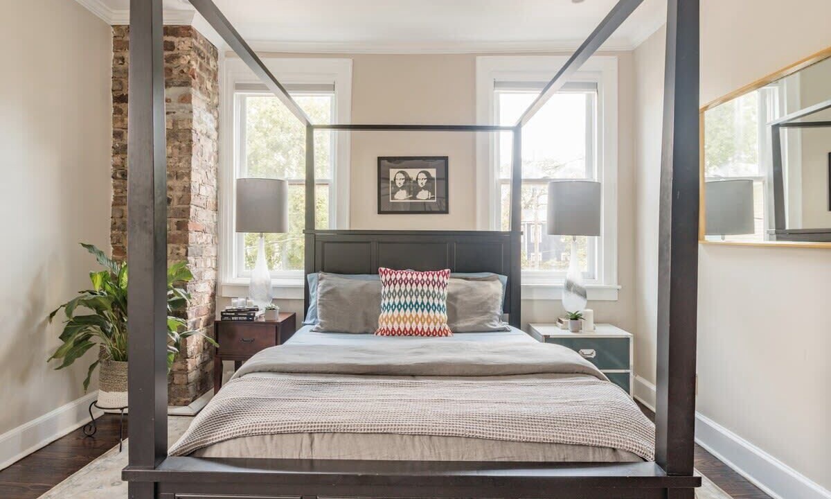 Photo of Bedroom in Historic Downtown Savannah