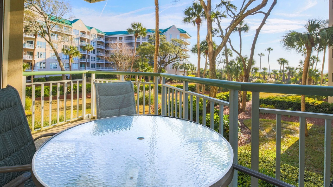 Photo of Patio Balcony in Palmetto Dunes