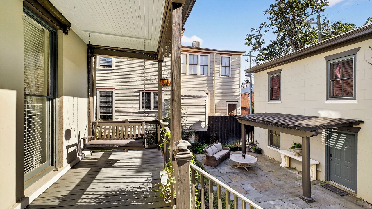 Photo of Patio Balcony in Savannah Victorian District