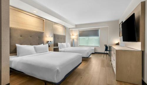 Queen Suite with Two Queen Beds and Sofa Bed