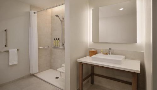 Conference King Suite - Mobility Accessible with Roll-In Shower