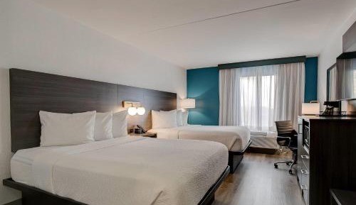 Refreshed Deluxe Queen Room with Two Queen Beds - Non-Smoking