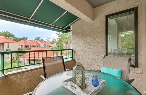 Palmetto Dunes Apartment | 2 Mi to Beach! Hilton Head Golf Escape w/Balcony