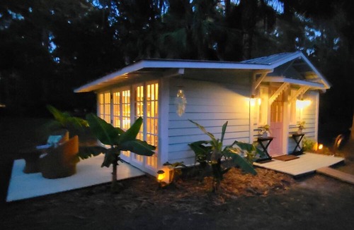 Daufuskie Island Cottage | Daufuskie Island Historic Palmetto Cottage - Palm Tree Forest With Water Views