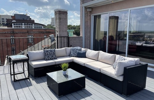Historic District - North Condo | Amazing River Views from Private Balcony